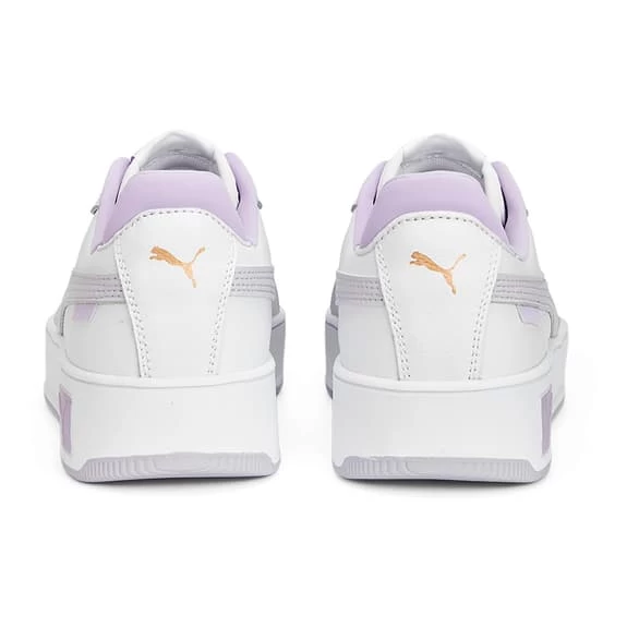 Puma Carina Street Shoes White Light Lilac Women 4 Puma Carina Street Shoes White Light Lilac Women - Image 2