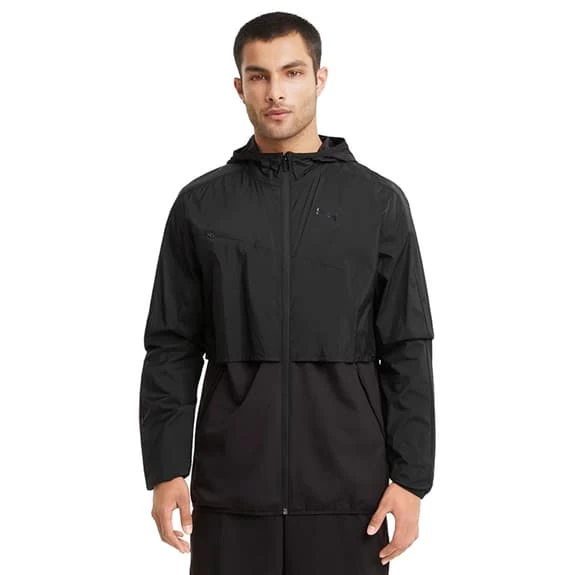 Puma Train Woven Ultra Full Zip Hoodie Black 5 Puma Train Woven Ultra Full Zip Hoodie Black - Image 3