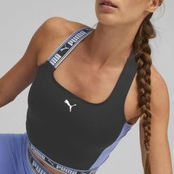 Puma Train Strong Fashion Branding Top Black Clear Lilac 13 Puma Train Strong Fashion Branding Top Black Clear Lilac -Sports Comprehensive pum 52311201 006