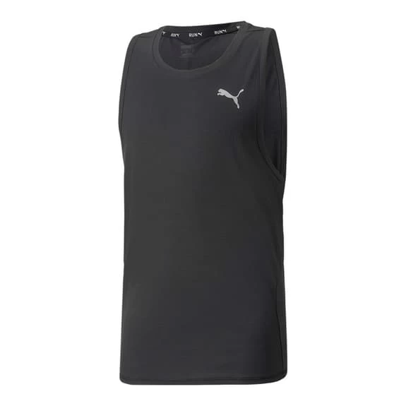 Puma Run Favorite Sleeveless T-Shirt Black Grey 3 Puma Run Favorite Sleeveless T-Shirt Black Grey
