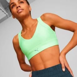 Bra Puma High Impact Ultraform Light Green -Sports Comprehensive pum 52325834 003