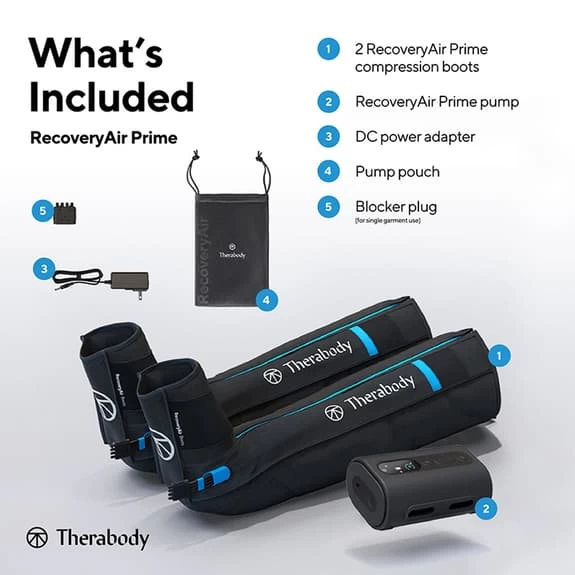 Therabody RecoveryAir Prime Pressure Therapy Boots Black 7 Therabody RecoveryAir Prime Pressure Therapy Boots Black - Image 5