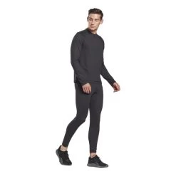 Reebok Thermowarm Touch Long-Sleeved Top Black White 12 Reebok Thermowarm Touch Long-Sleeved Top Black White -Sports Comprehensive re fu1646 005