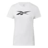 Reebok Training Essentials Vector Graphic Short Sleeve T-Shirt White Black Women -Sports Comprehensive re fu2331 001