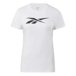 Reebok Training Essentials Vector Graphic Short Sleeve T-Shirt White Black Women