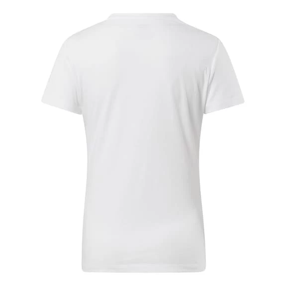 Reebok Training Essentials Vector Graphic Short Sleeve T-Shirt White Black Women 4 Reebok Training Essentials Vector Graphic Short Sleeve T-Shirt White Black Women - Image 2