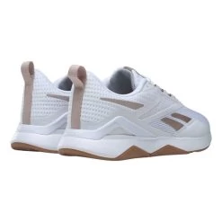 Reebok Nanoflex Training 2.0 V.2 Shoes White Brown Women 13 Reebok Nanoflex Training 2.0 V.2 Shoes White Brown Women -Sports Comprehensive re fz6035 006