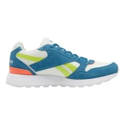 Reebok GL1000 Shoes White Blue Green -Sports Comprehensive re gw4796 004