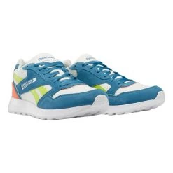 Reebok GL1000 Shoes White Blue Green -Sports Comprehensive re gw4796 005