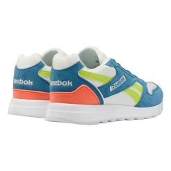 Reebok GL1000 Shoes White Blue Green -Sports Comprehensive re gw4796 006