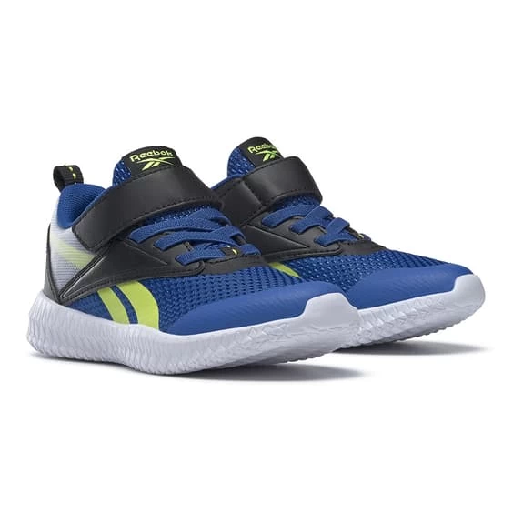 Reebok Flexagon Energy 3 Velcro Shoes Blue Black Green Kids 5 Reebok Flexagon Energy 3 Velcro Shoes Blue Black Green Kids - Image 3