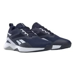 Reebok Nanoflex V2 Shoes Navy Blue White -Sports Comprehensive re gy6215 003