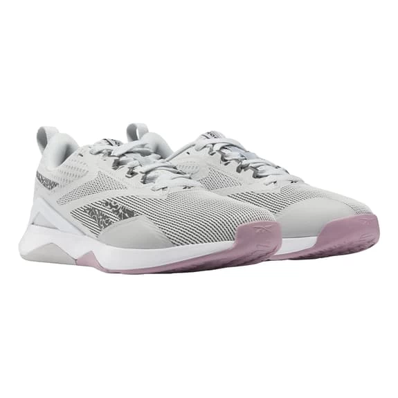Reebok Nanoflex V2 Shoes White Grey Women 5 Reebok Nanoflex V2 Shoes White Grey Women - Image 3