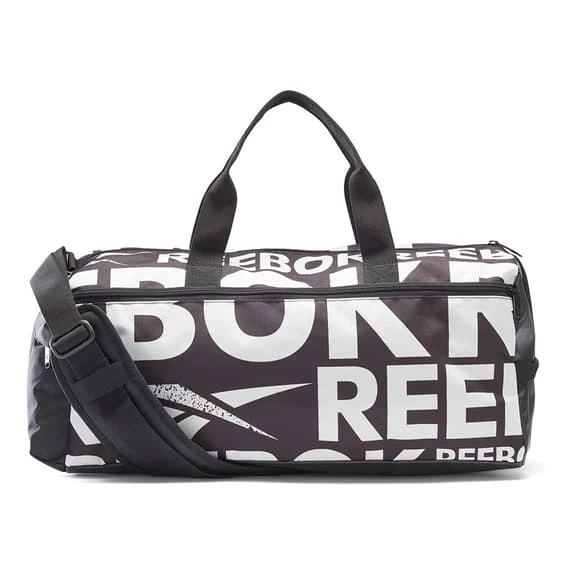 Reebok Workout Ready 33L Bag Black White 3 Reebok Workout Ready 33L Bag Black White