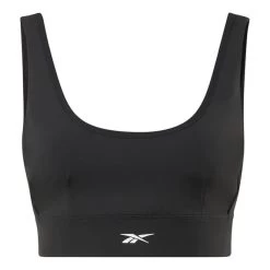 Reebok Studio Stripped Minimalist Bra Black