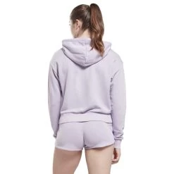 Reebok Identity Small Logo French Terry Full Zip Hoodie Light Lilac Women 10 Reebok Identity Small Logo French Terry Full Zip Hoodie Light Lilac Women -Sports Comprehensive re h54753 003