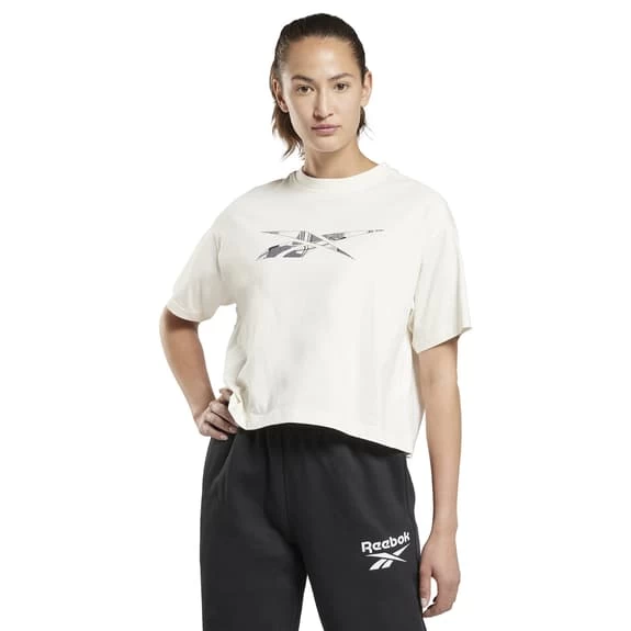 T-shirt Reebok Classics Winter Pack Short Sleeve White Women 4 T-shirt Reebok Classics Winter Pack Short Sleeve White Women - Image 2