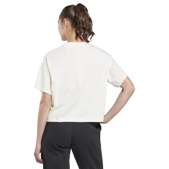 T-shirt Reebok Classics Winter Pack Short Sleeve White Women 5 T-shirt Reebok Classics Winter Pack Short Sleeve White Women - Image 3