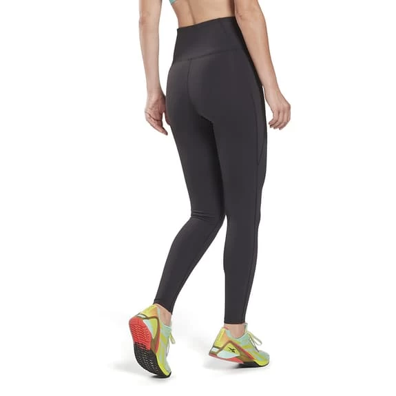 Reebok Lux Vector Tights Black White Women 5 Reebok Lux Vector Tights Black White Women - Image 3