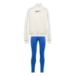Reebok MYT Tracksuit White Blue Women 9 Reebok MYT Tracksuit White Blue Women -Sports Comprehensive re hg3816 002