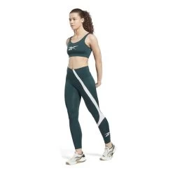 Reebok Workout Ready Big Logo Bra Green White 11 Reebok Workout Ready Big Logo Bra Green White -Sports Comprehensive re hh8080 004