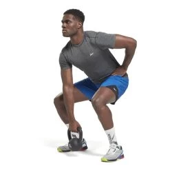 Reebok United By Fitness MyoKnit Short-Sleeved T-Shirt Light Grey 11 Reebok United By Fitness MyoKnit Short-Sleeved T-Shirt Light Grey -Sports Comprehensive re hi1438 004