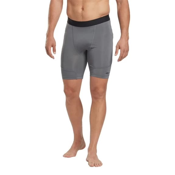 Reebok Compression Boxers Grey Black 4 Reebok Compression Boxers Grey Black - Image 2