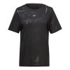 Reebok Burnout Short Sleeve T-Shirt Matt Black Women -Sports Comprehensive re hi4057 001
