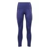 Reebok Workout Ready Ribbed High-Rise Leggings Navy Blue Women