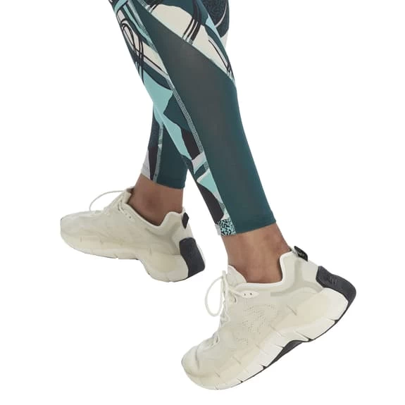 Reebok Lux Perform Leggings Blue White Women 8 Reebok Lux Perform Leggings Blue White Women - Image 6