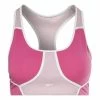 Reebok Lux Racer Colorblocked Padded Bra Pink White 2 Reebok Lux Racer Colorblocked Padded Bra Pink White -Sports Comprehensive re hl4340 001