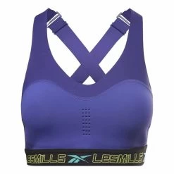 Reebok Les Mills Reebok PureMove+ Bra Navy Blue