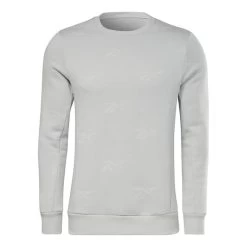 Reebok Identity Vector Fleece Sweatshirt White