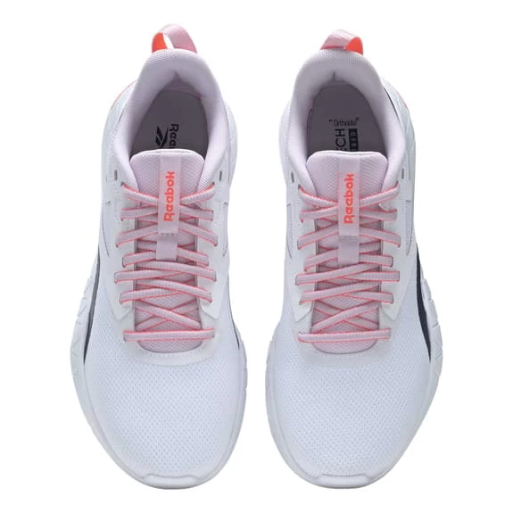 Reebok Flexagon Force 4 Shoes White Pink Orange Women 4 Reebok Flexagon Force 4 Shoes White Pink Orange Women - Image 2