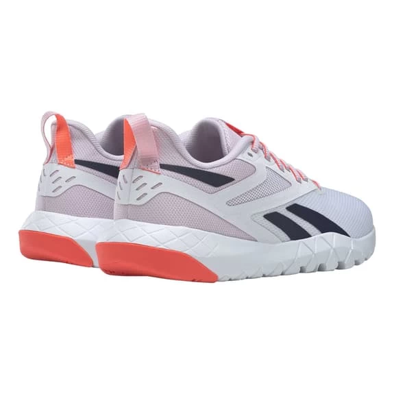 Reebok Flexagon Force 4 Shoes White Pink Orange Women 8 Reebok Flexagon Force 4 Shoes White Pink Orange Women - Image 6