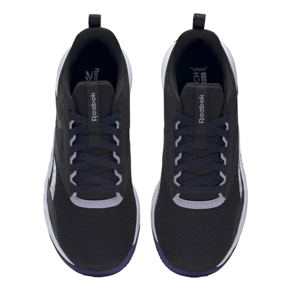 Reebok NFX Trainer Shoes Blue Black White Grey Women 4 Reebok NFX Trainer Shoes Blue Black White Grey Women - Image 2