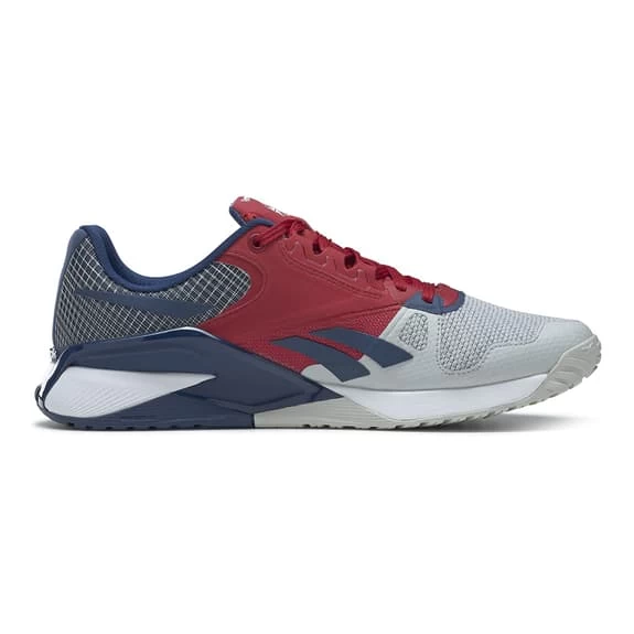 Reebok Nano 6000 Trainers Red White Navy Blue 4 Reebok Nano 6000 Trainers Red White Navy Blue - Image 2