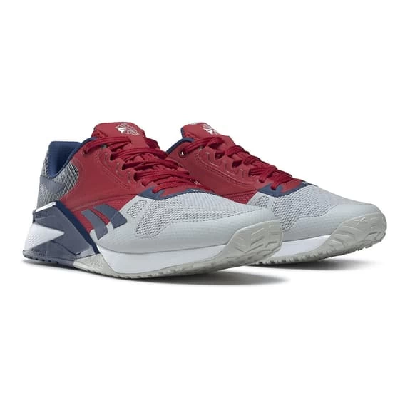 Reebok Nano 6000 Trainers Red White Navy Blue 5 Reebok Nano 6000 Trainers Red White Navy Blue - Image 3
