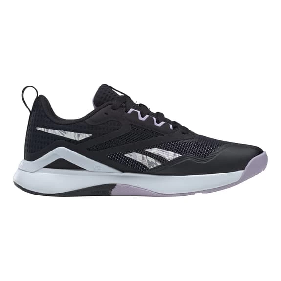Reebok Nanoflex Training 2.0 V.2 Shoes Black White Grey Women 6 Reebok Nanoflex Training 2.0 V.2 Shoes Black White Grey Women - Image 4