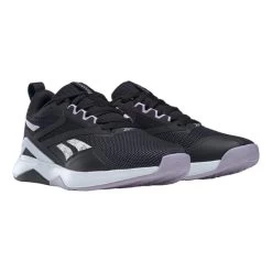 Reebok Nanoflex Training 2.0 V.2 Shoes Black White Grey Women 12 Reebok Nanoflex Training 2.0 V.2 Shoes Black White Grey Women -Sports Comprehensive re hq4221 005