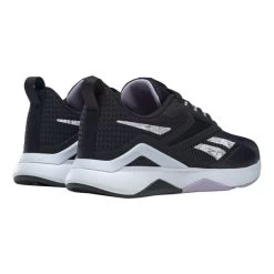 Reebok Nanoflex Training 2.0 V.2 Shoes Black White Grey Women 13 Reebok Nanoflex Training 2.0 V.2 Shoes Black White Grey Women -Sports Comprehensive re hq4221 006