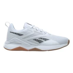 Reebok Nanoflex Training 2.0 V.2 Shoes White Grey Black Women