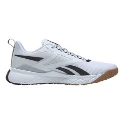 Reebok NFX Trainer Shoes White Blue 10 Reebok NFX Trainer Shoes White Blue -Sports Comprehensive re hr0418 003