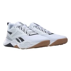 Reebok NFX Trainer Shoes White Blue 12 Reebok NFX Trainer Shoes White Blue -Sports Comprehensive re hr0418 005