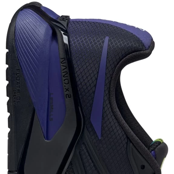 Reebok Nano X2 Trainers Black Blue White Women 8 Reebok Nano X2 Trainers Black Blue White Women - Image 6