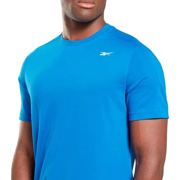 T-Shirt Reebok Train SpeedWick Short Sleeve Blue White 7 T-Shirt Reebok Train SpeedWick Short Sleeve Blue White - Image 5