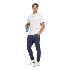 Reebok Training French Terry Trousers Navy Blue White 11 Reebok Training French Terry Trousers Navy Blue White -Sports Comprehensive re ht1679 004