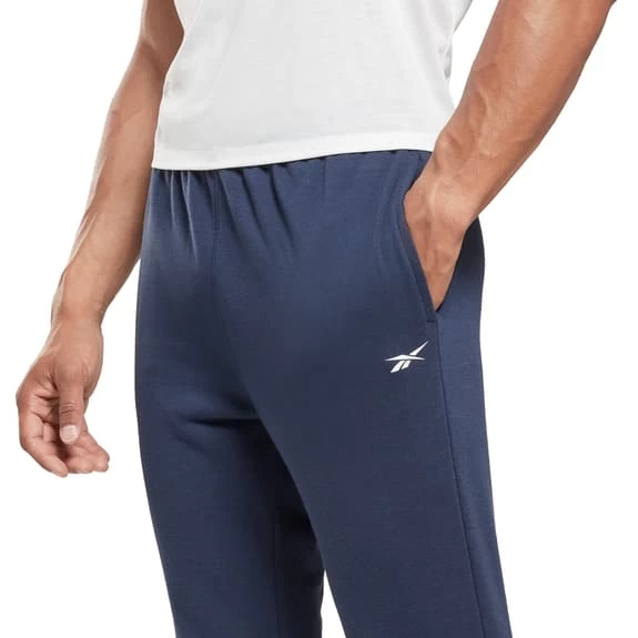 Reebok Training French Terry Trousers Navy Blue White 7 Reebok Training French Terry Trousers Navy Blue White - Image 5