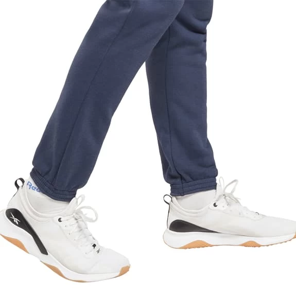Reebok Training French Terry Trousers Navy Blue White 8 Reebok Training French Terry Trousers Navy Blue White - Image 6