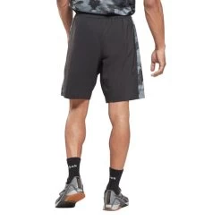 Shorts Reebok Training Camo Woven Black Grey -Sports Comprehensive re ht1691 003